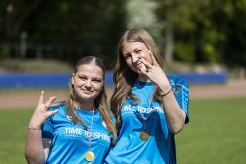 Bild 350 - wBJ Pinneberg Hamburger Meister Siegerehrung